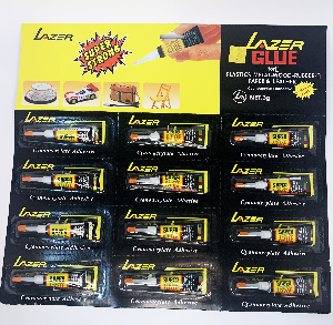 Pegamento Adhesivo para Plasticos, Metal, Madera, Papel y Cuero