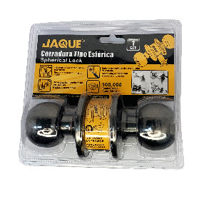 Cerradura Esferica Llave Boton JAQUE